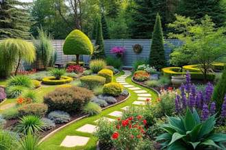 design your garden, amazing landscape design