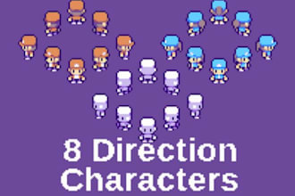 make pixel art sprite sheet game art character 2d pixel sprite sheet animation