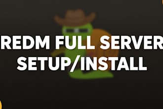 develop redm scripts and setup a full redm roleplay server