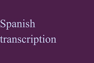 transcribe spanish audio to text
