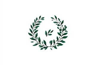 make beautiful elegant hand drawn botanical boho logo design