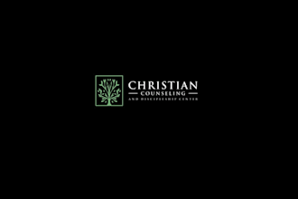 design christian counseling center strength service logo