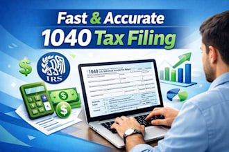 prepare and file your US individual tax return form 1040 fast and accurately