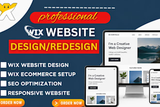 wix website design wix redesign wix website development wix website redesign wix