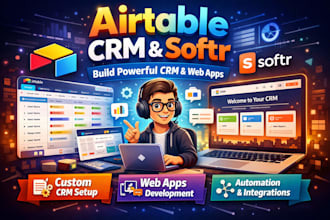 airable, airtable database, crm, airtable interface, softr webapp, n8n