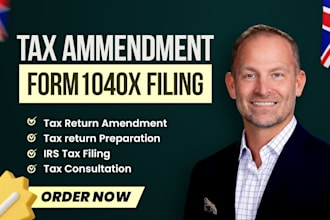 prepare tax amendment filing form 1040x to fix errors and avoid irs penalties
