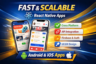 build fast and scalable react native mobile apps