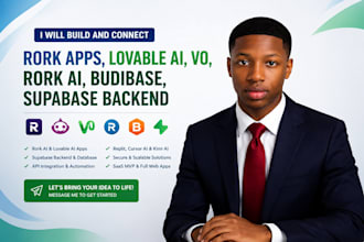 build and fix web app using rork ai, n8n zappier lovable ai replit and cursor