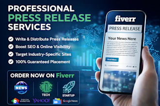 do high da press release guest post with authority baacklinks