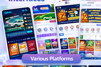 develop color trading websites like 92pkr and many more