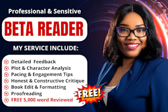 be your sincere romance beta reader and alpha reader with critique feedback