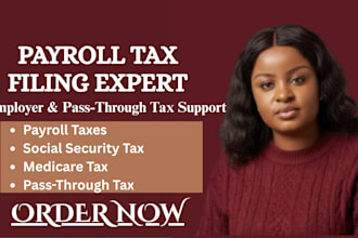 file payroll taxes, employer social security, medicare and pass through taxes