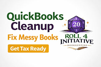 clean up and fix your quickbooks online bookkeeping