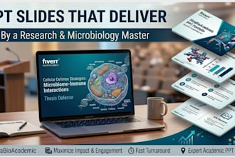 design professional scientific and academic presentations
