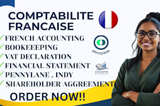 french accounting, bookeeping in comptabilite, cegid, pennylane and indy