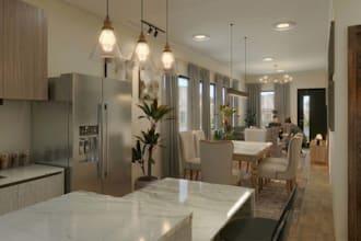 3d interior design and realistic rendering in sketchup