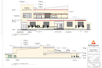create 2d architectural drawings in autocad and revit