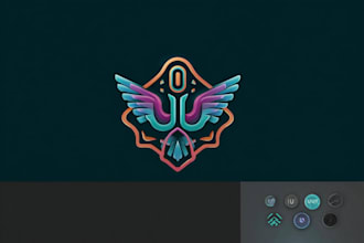design creative logo for online business