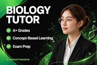 be your biology tutor