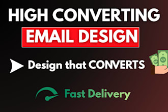 design editable email template newsletter for mailchimp