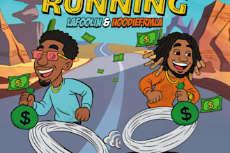 create custom graphic designs, album covers, logo and apparel