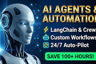 build autonomous ai agents and custom llm applications using langchain and llama