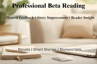 beta read your story with honest feedback
