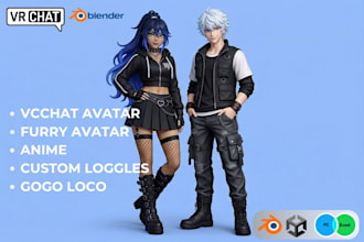 create a high quality custom 3d avatar