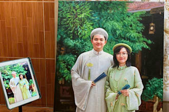 paint a real oil portrait with free shipping