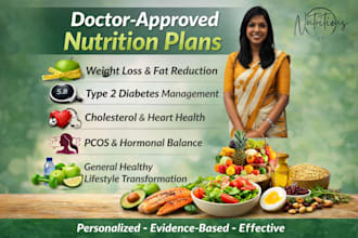 create doctor approved customized diet plan for weight loss