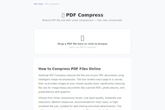 merge, split, compress, and convert your PDF files