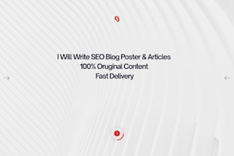 seo friendly blog posts and articles