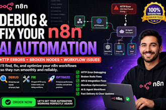debug and fix your n8n ai automation workflow http errors and broken nodes