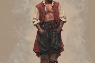draw your oc and dnd character illustration