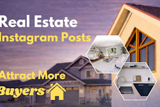 design real estate instagram posts