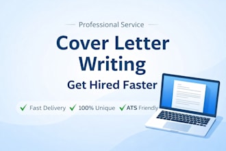 do to write a cover latter by using ai agent tools