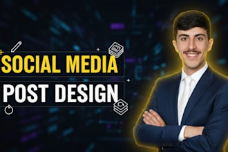 design modern social media posts, instagram posts for your brand