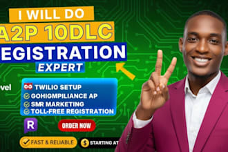do a2p 10dlc registration, gohighlevel a2p 10dlc approval, twilio a2p approval