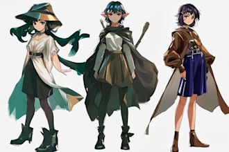 do unique concept art