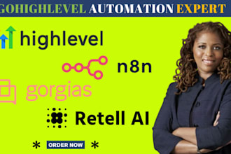do gohighlevel a2p ghl n8n gorgias retell crm ai voice agent tcr sms marketing