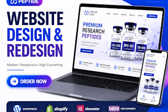 do fda compliant peptide website, wordpress peptide website woocommerce peptide
