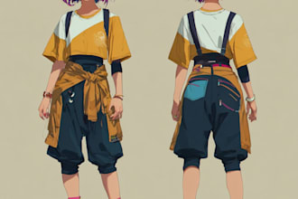 draw anime characters,furry and original characters