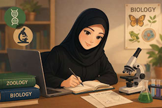 guide and mentor you in zoology and biology research projects and lab work