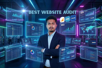 do a detailed SEO website audit and be your consultant