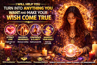 help you turn into anything you and make your wish come true