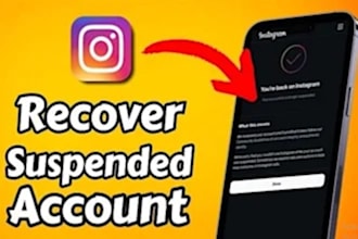 solve instagram, tiktok, facebook unbanning, twitter profile disable issue
