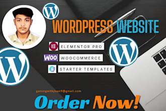 build a professional wordpress landing page with pro tools