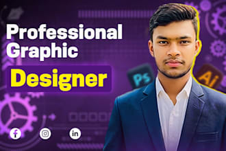 be a expert graphic designer for you
