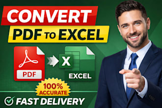 convert PDF to excel accurately