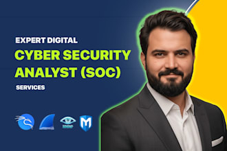 provide cyber security soc analyst services and security operations support